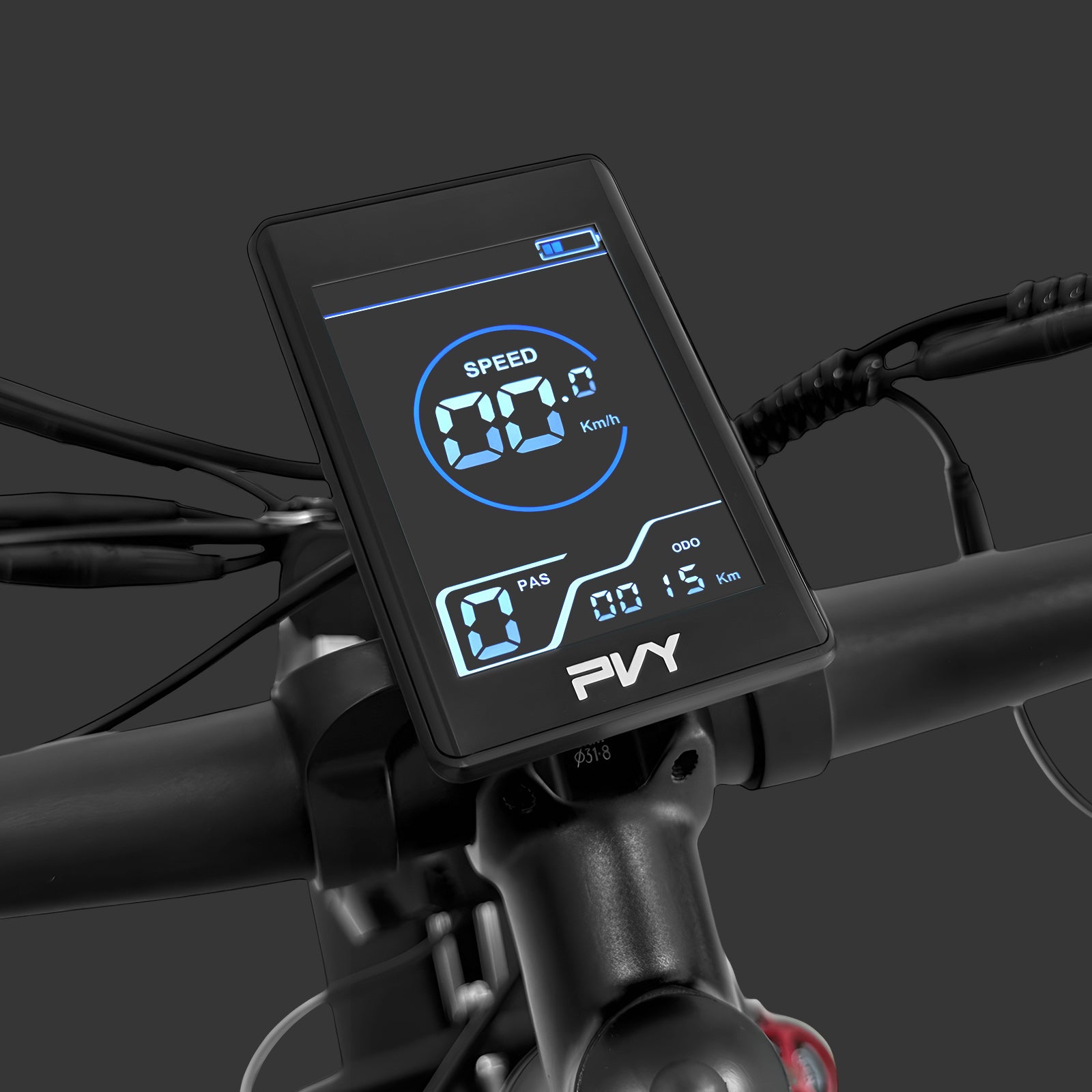 Affichage de couleur du vélo PVY MAX26